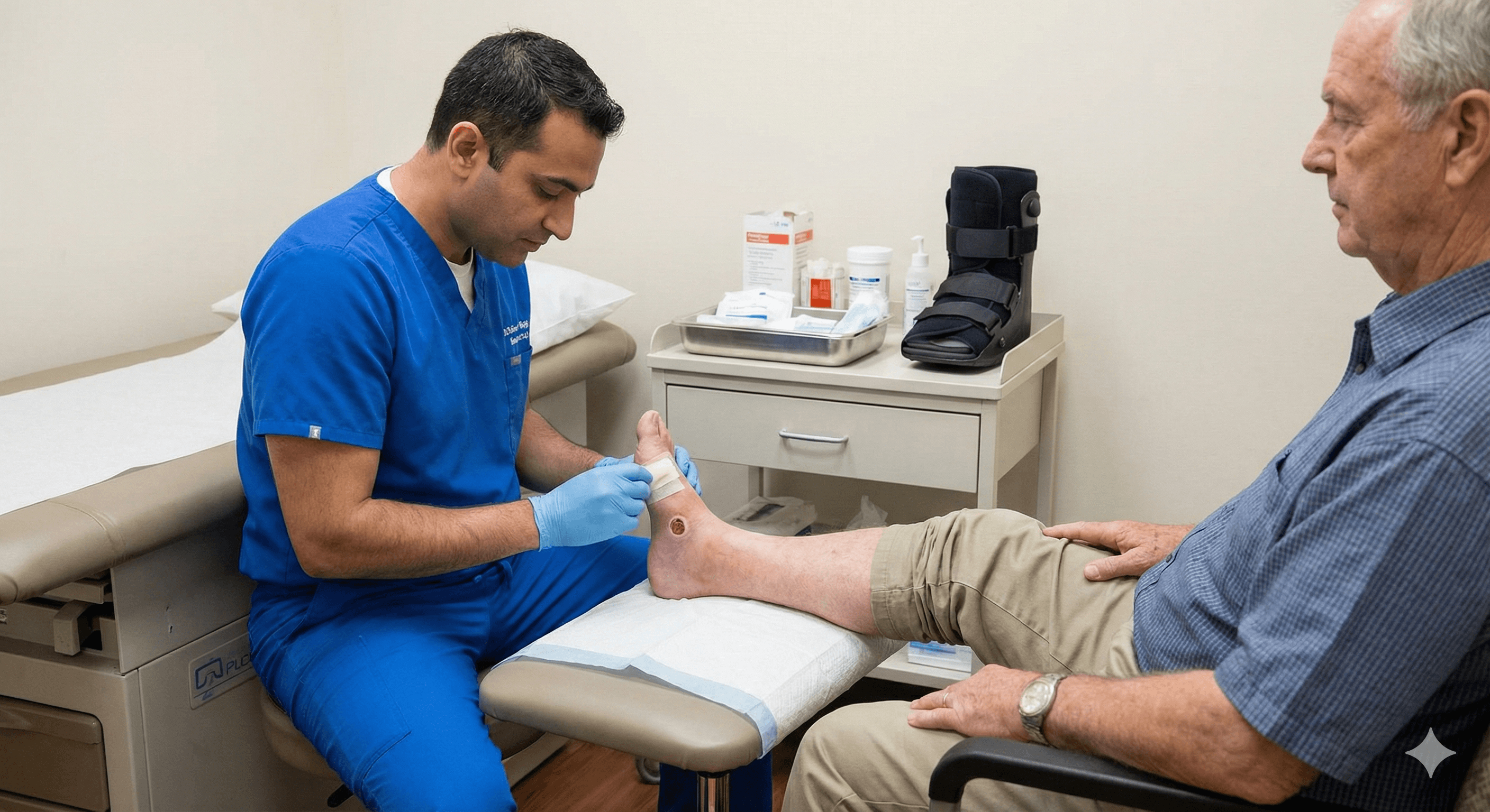 Tratamiento Especializado para Pie Diabético